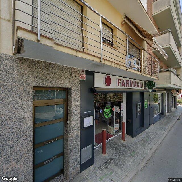 Street view near Farmàcia Pep Pérez Martra in Barcelona
