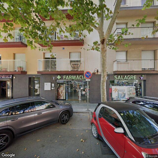 Street view near Farmàcia Perales in Barcelona