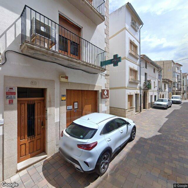 Street view near Farmàcia Pere Puig in Catí