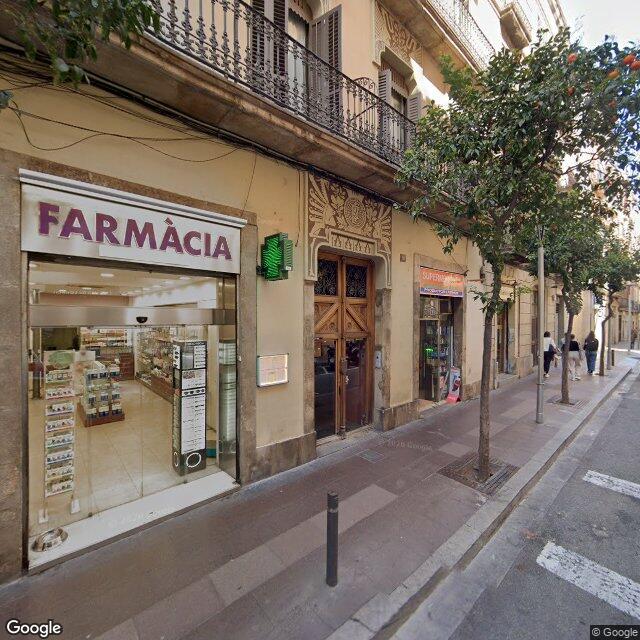 Street view near Farmàcia Piñol Espeso, M. Carmen in Barcelona
