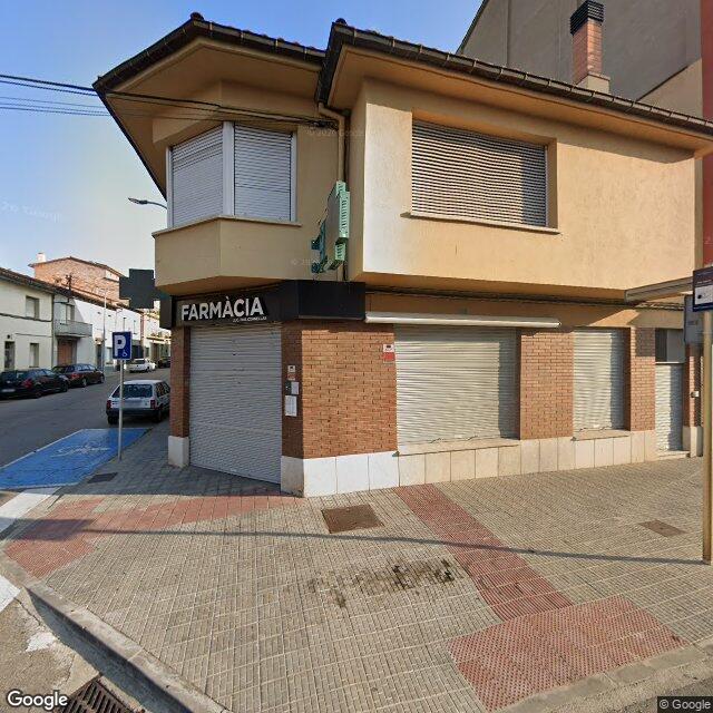 Street view near Farmàcia Pius Cornellas Falgueras in Manlleu