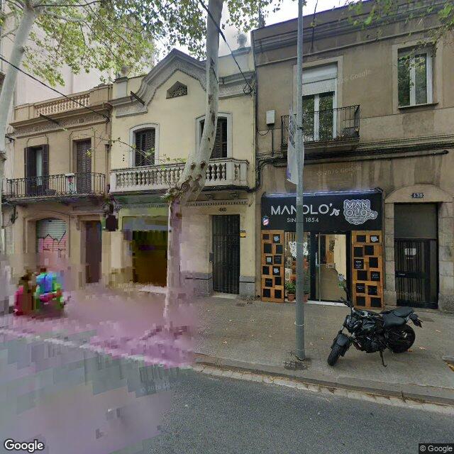 Street view near Farmàcia Pla Santamans, Francesc in Barcelona