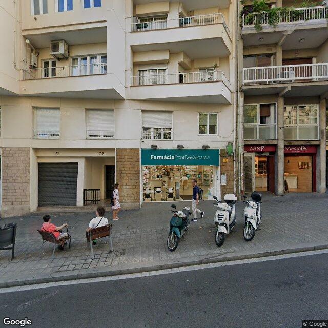 Street view near Farmàcia Pont De Vallcarca in Spain