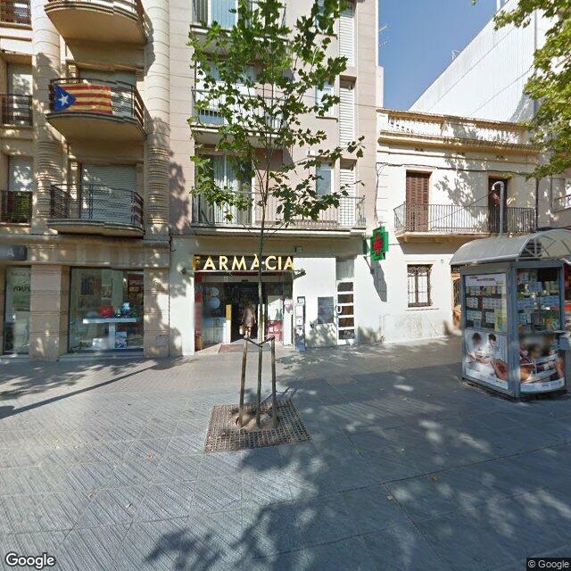 Street view near Farmàcia Principal 124 in Barcelona