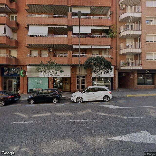 Street view near Farmàcia Puigpinós Llurdà, Erma in Lleida
