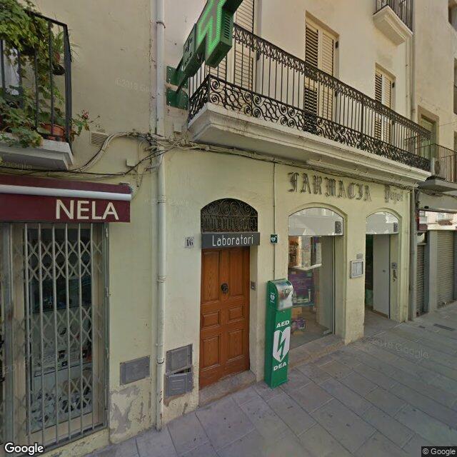 Street view near Farmàcia Pujol in Guissona