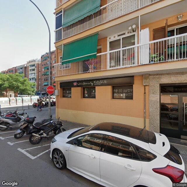 Street view near Farmàcia R. Catalan Gili - M. Catalan Salaberría in Barcelona