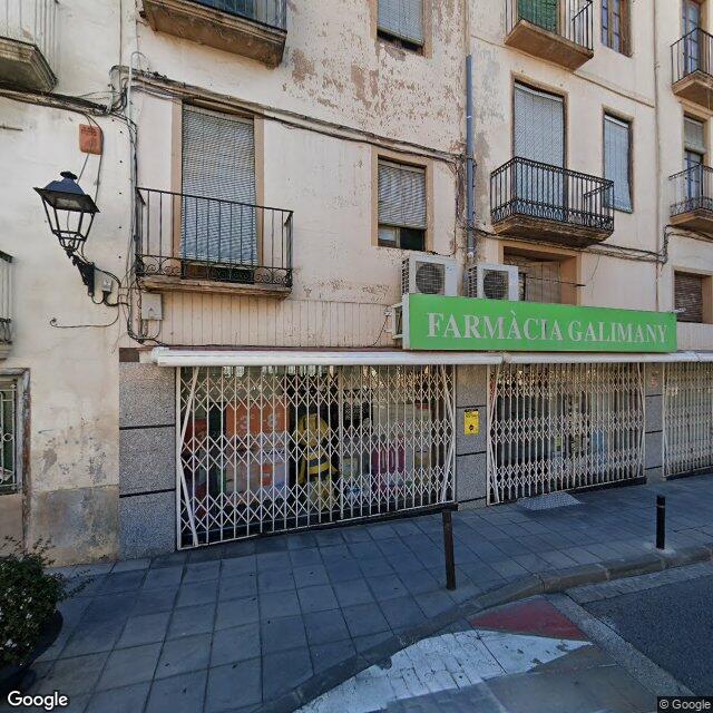 Street view near Farmàcia R. Galimany Solé - A. Murillo Galimany in Tarragona