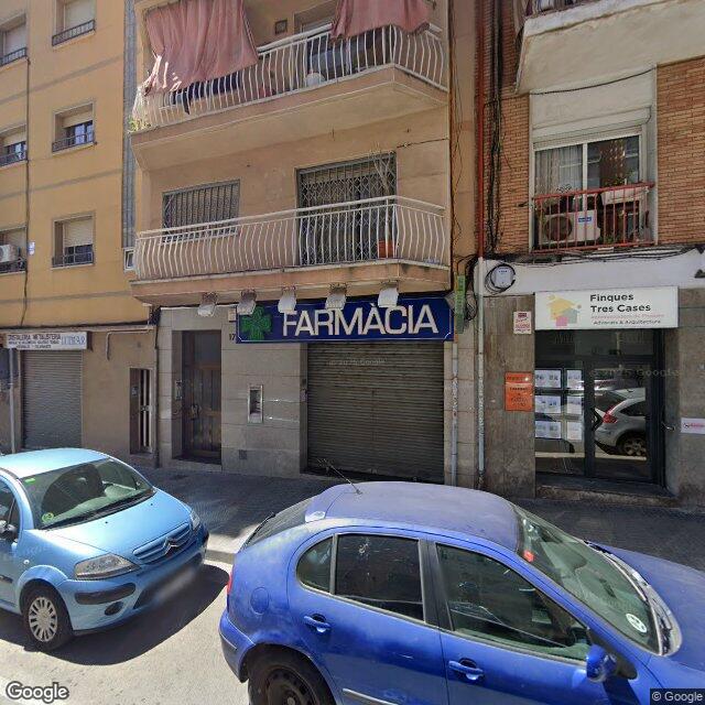 Street view near Farmàcia Rafael Capdevila Bassols in Badalona