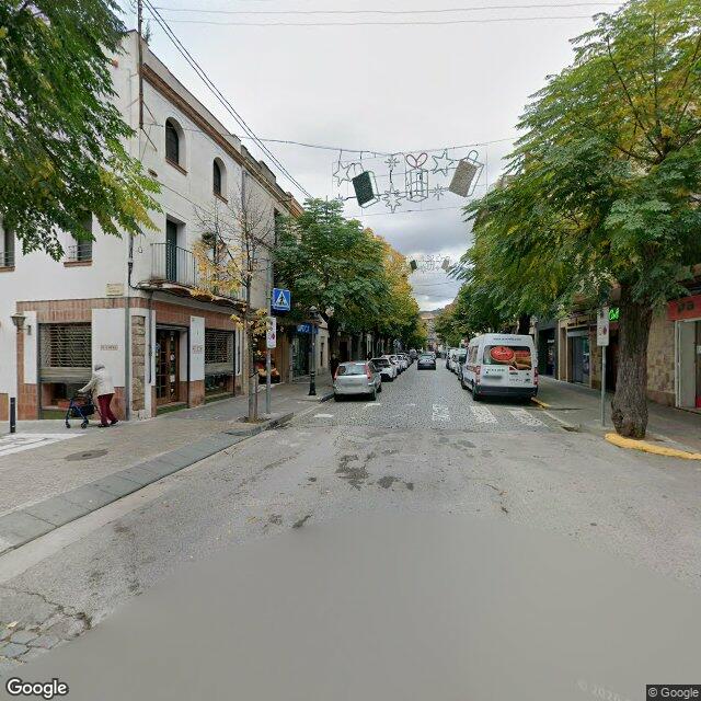 Street view near Farmàcia Rafael Tibau Maynou in Barcelona