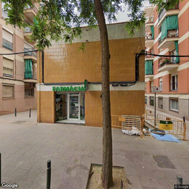 Street view near Farmàcia Ramón Ventura Buxados in Barcelona