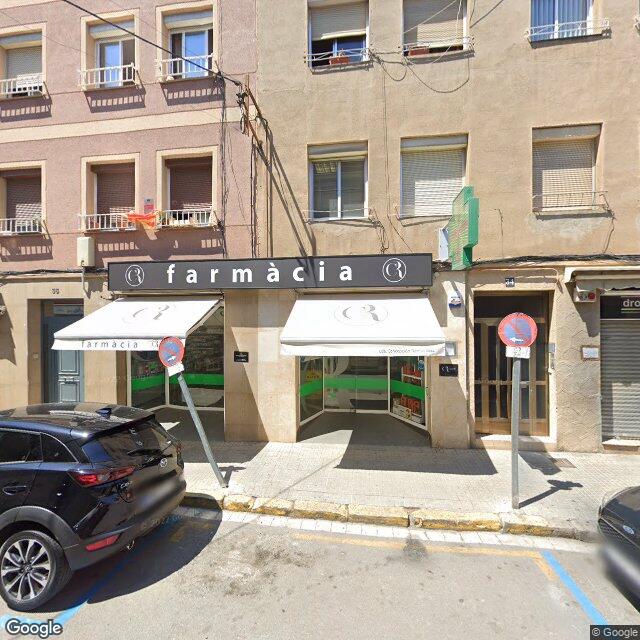 Street view near Farmàcia Ramos Diaz, Concepción in Barcelona