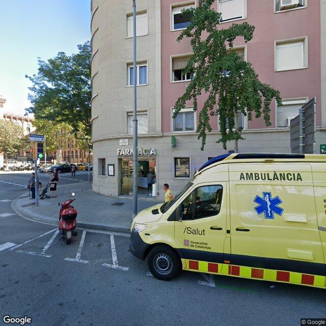 Street view near Farmàcia Riaza Soler - Gispert Serrats in Barcelona
