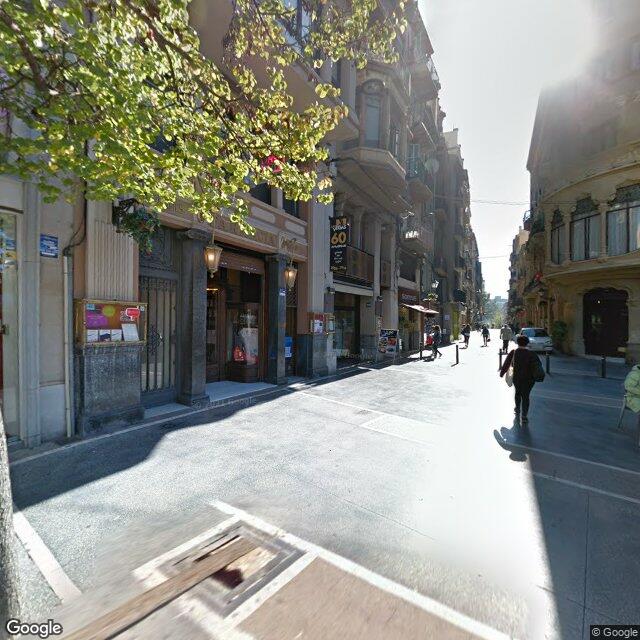 Street view near Farmàcia Riu in Manresa