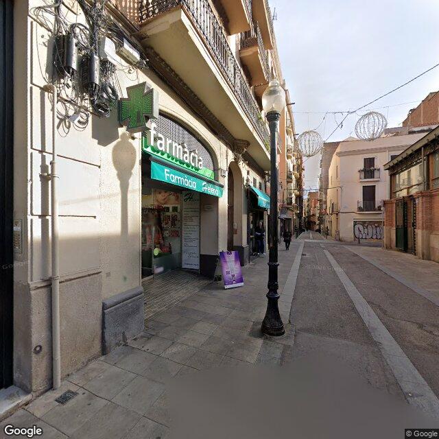 Street view near Farmàcia Roé Fadurdo, M. Glòria -Hereus- in Barcelona