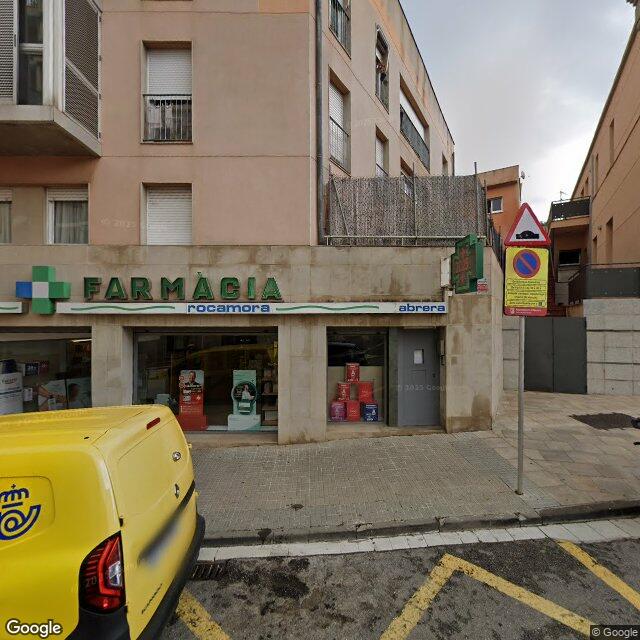 Street view near Farmàcia Rocamora Ramonet, Josep M. in Barcelona
