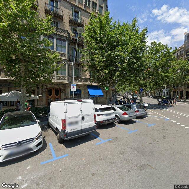 Street view near Farmàcia Rodríguez Alsina in Barcelona