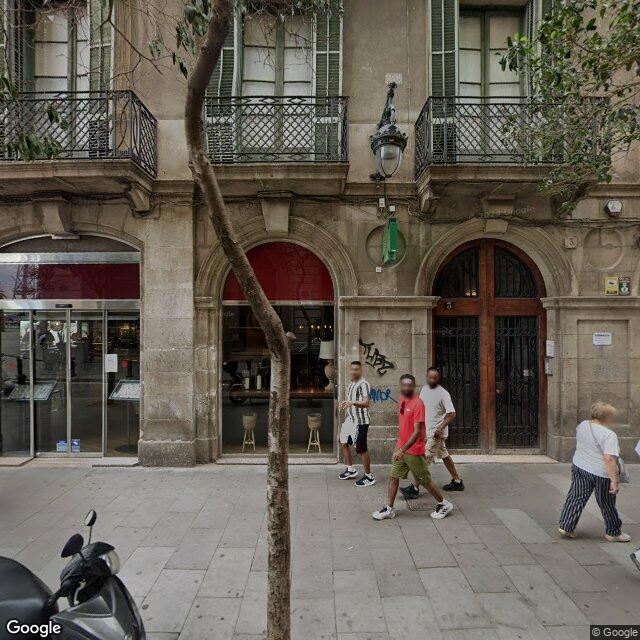 Street view near Farmàcia Rodríguez Vilar, Javier in Barcelona