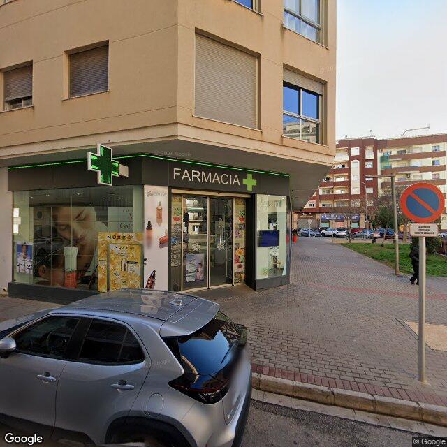 Street view near Farmàcia Romany in Dénia