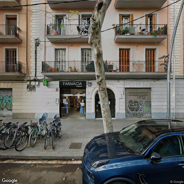 Street view near Farmàcia Romero Gisbert, Carmen in Barcelona
