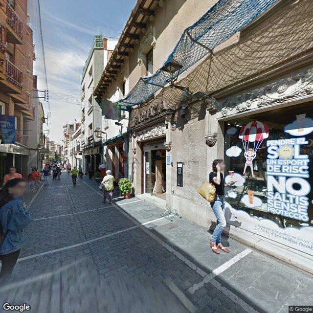 Street view near Farmàcia Ros Morte, Alberto in Barcelona