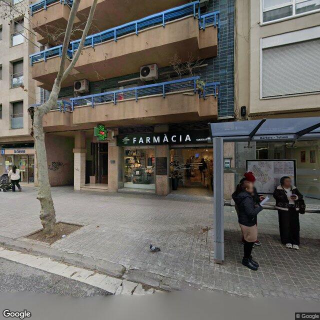 Street view near Farmàcia Rosell Gras, Maria in Barcelona