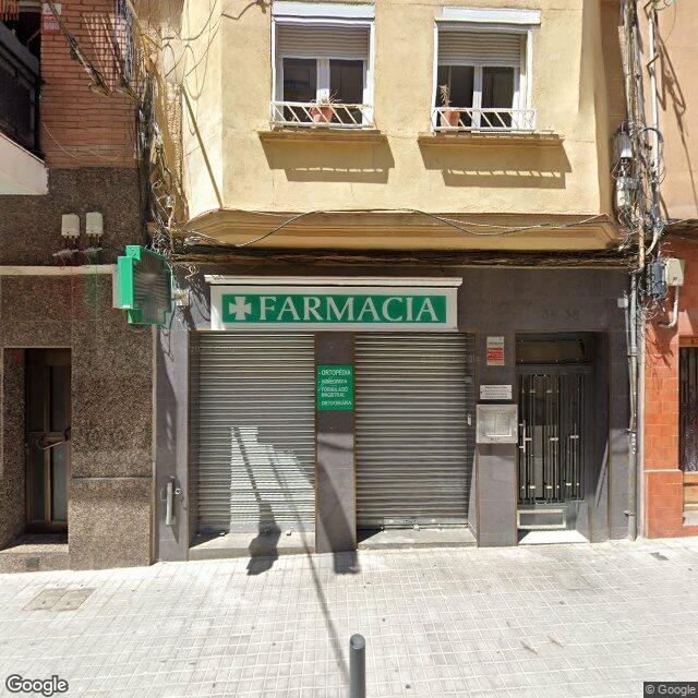 Street view near Farmàcia Roser Bosch Sais in Barcelona