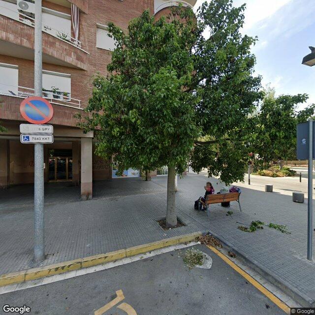 Street view near Farmàcia Rosselló in Barcelona