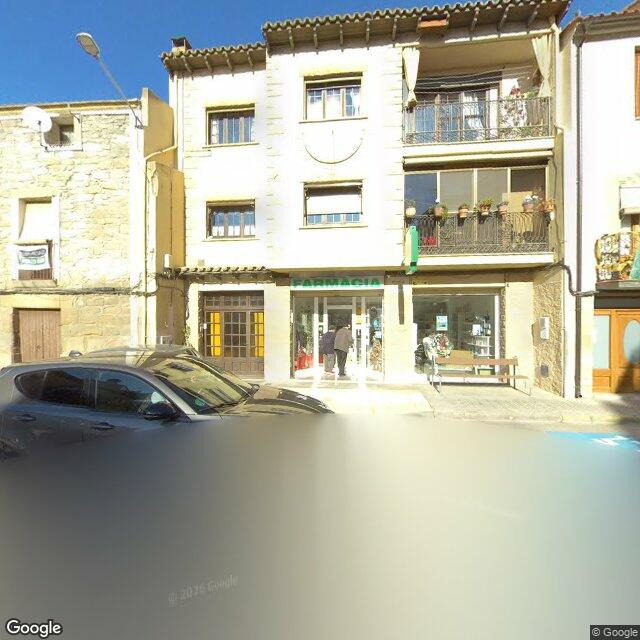 Street view near Farmàcia Rubió Rodríguez, Núria in Castellserà