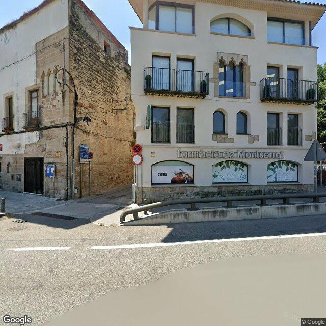 Street view near Farmàcia Ruyra Pagès, Pere in Barcelona