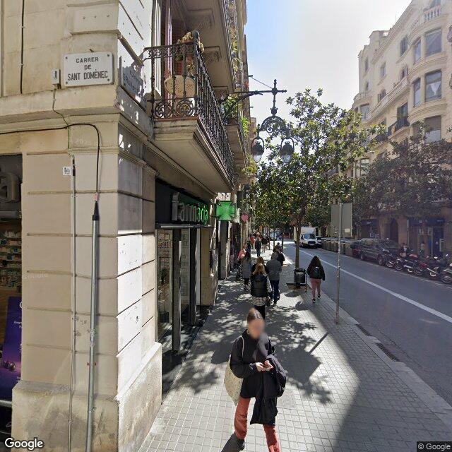 Street view near Farmàcia Sílvia Pascual Ferrer in Barcelona
