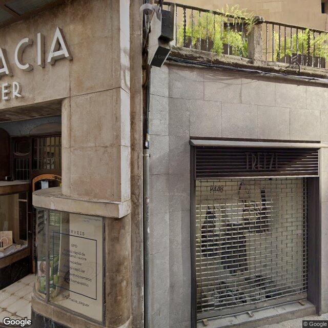 Street view near Farmàcia Saguer in Gerona