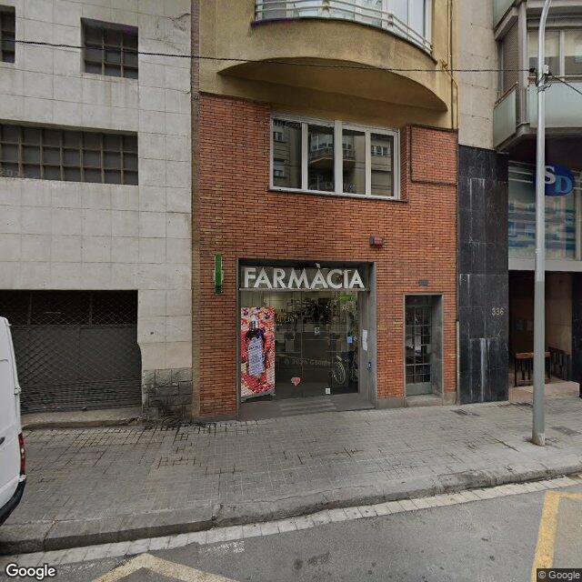 Street view near Farmàcia Sahun Xifré, Montserrat Rosario in Barcelona