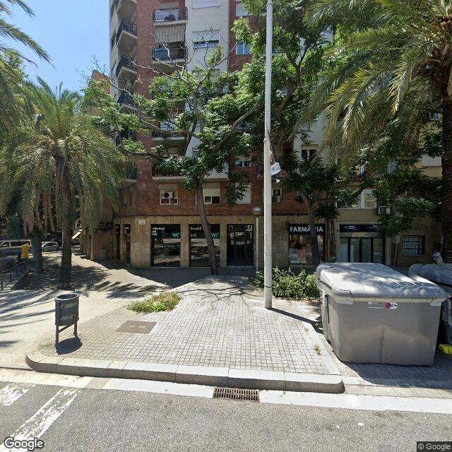 Street view near Farmàcia Salvador Solé, Palmira in Barcelona