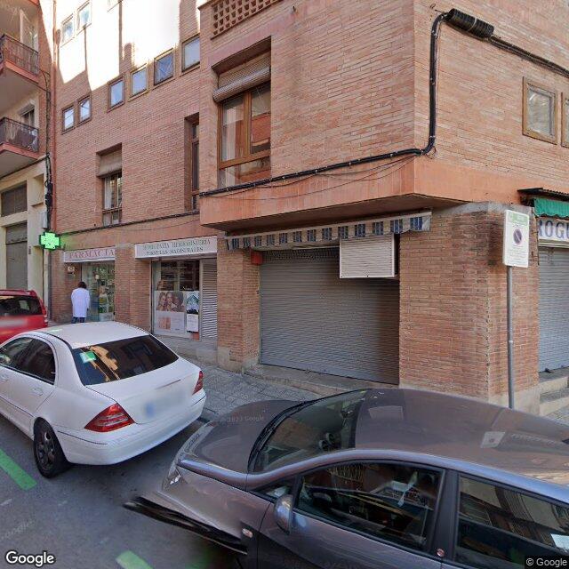 Street view near Farmàcia San Martin Peláez, Maria Montserrat in Barcelona