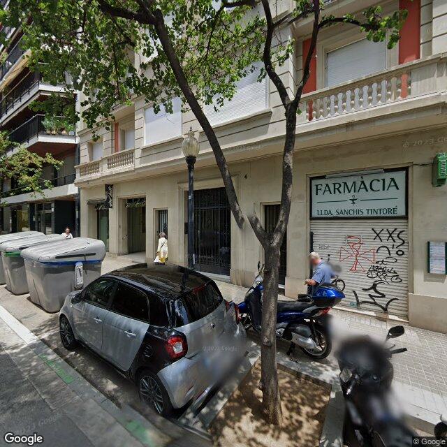 Street view near Farmàcia Sanchis Tintoré, Rosario in Barcelona