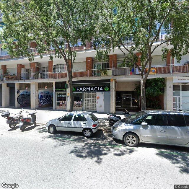 Street view near Farmàcia Sanjuan Ull, M. Carme in Barcelona