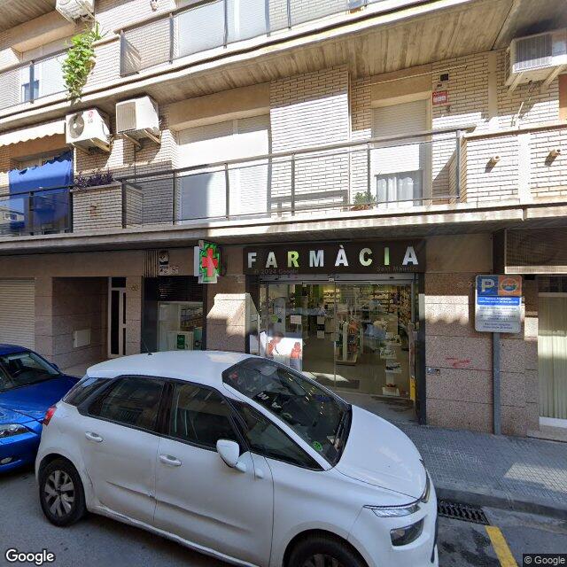 Street view near Farmàcia Sant Maurici in Manresa