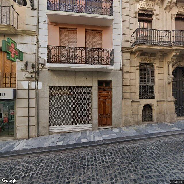 Street view near Farmàcia Sant Nicolau in Alcoi
