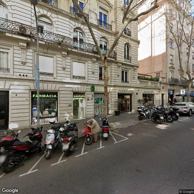 Street view near Farmàcia Santaló in Barcelona