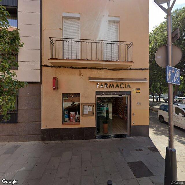 Street view near Farmàcia Sanz Suay, Nestor in Barcelona