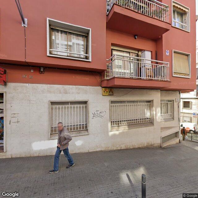 Street view near Farmàcia Sardar Kussayer, Taufiq-Sami in Barcelona