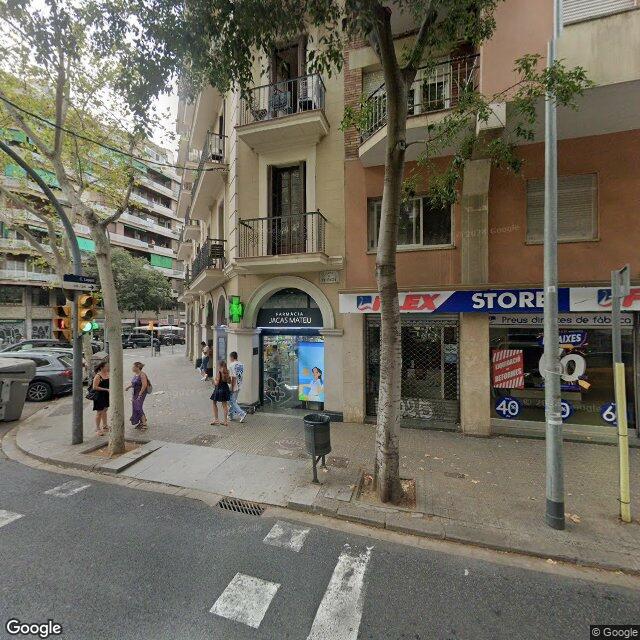 Street view near Farmàcia Serra Saval, Marta in Barcelona