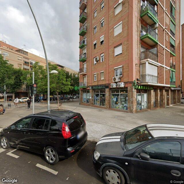 Street view near Farmàcia Serrano Beseran, Montserrat in Barcelona