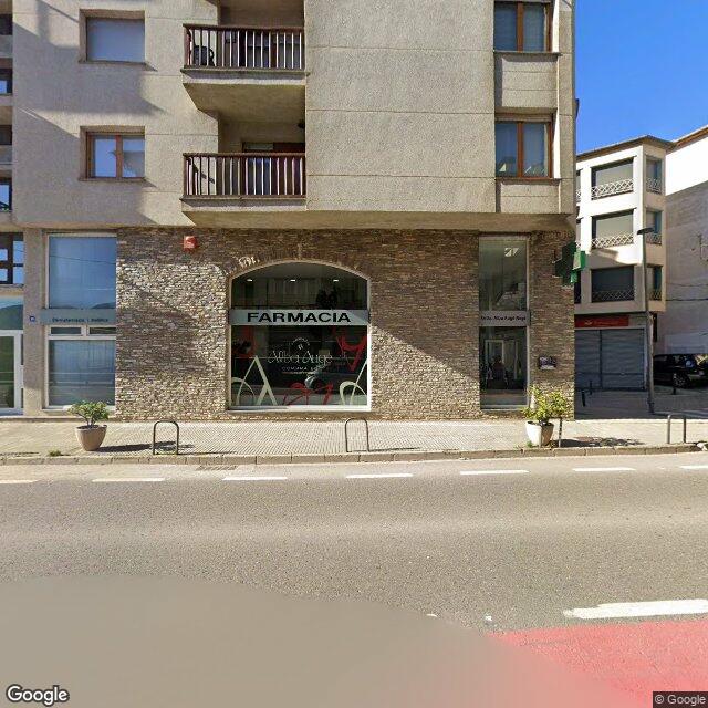 Street view near Farmàcia Simón in Organyà