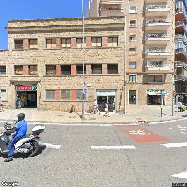 Street view near Farmàcia Simón in Barcelona
