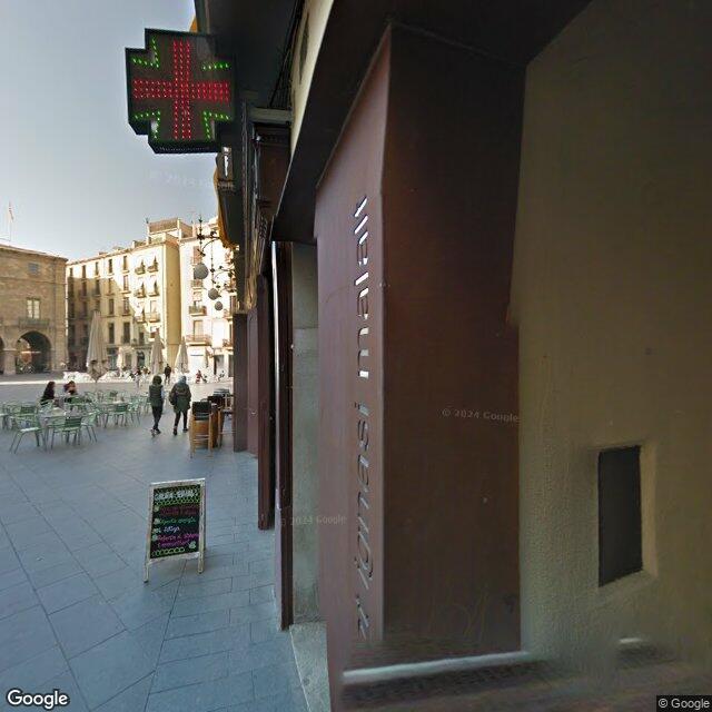 Street view near Farmàcia Solé in Barcelona