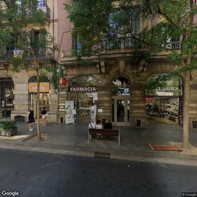 Street view near Farmàcia Sonia Jiménez Cara in Barcelona