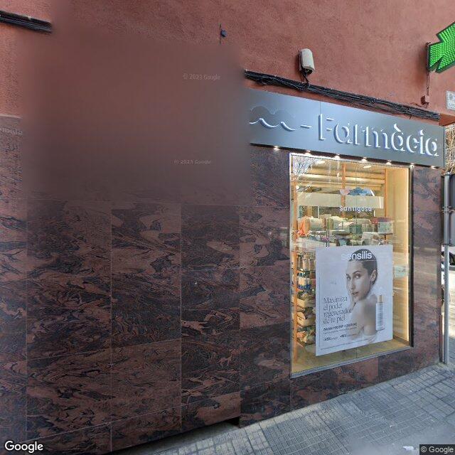 Street view near Farmàcia Soriano Santigosa, Núria in Barcelona
