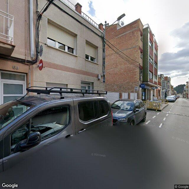 Street view near Farmàcia Subirana Conde, M. Àngels in Barcelona